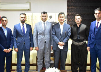 ناوەندی چاوی كورد سەردانی كونسوڵخانەی چینی میللی دەكات.