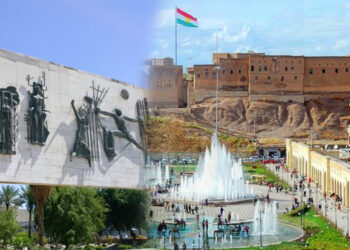 Baghdad carries on the Devastation and Bombing Erbil