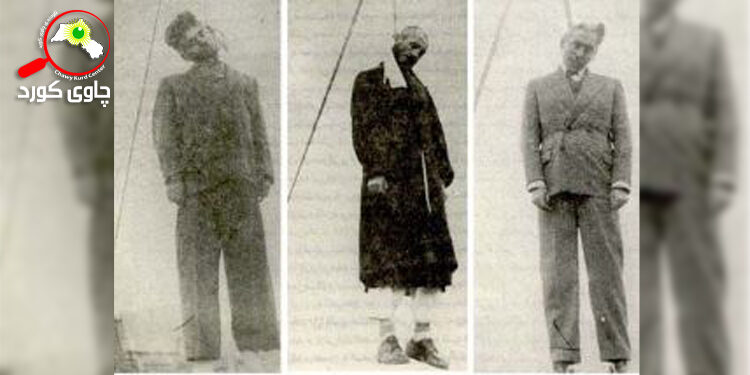 لەسێدارەدانی پێشەوا له‌ به‌ڵگه‌نامه‌كانی‌ سۆڤیه‌ت‌و ئێراندا