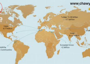 ژمارەی ڕاستەقینەی کورد و کوردزمان لە کوردستان و جیهان