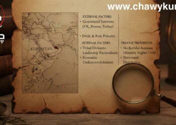 هۆکارەکانی شکستی دەوڵەتی کوردی لە ڕێككه‌وتننامەی لۆزاندا؛ شیکارییەکی مێژوویی