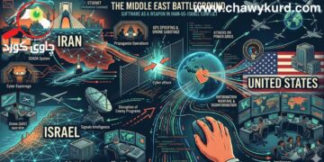 شەڕی ئەلیکترۆنی یان سایبێری لە ململانێی ئێران و ئەمریکا و ئیسرائیل؛ ڕۆڵی نەرمەکاڵا لە شەڕی مۆدێرن