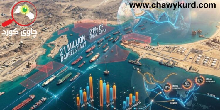 داخستنی گەرووی هورمز و ئاسایشی وزەی چین