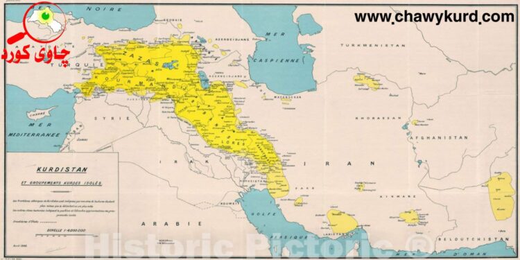 دیمۆگرافیای كوردستان له دیكۆمێنتی سهدهیهك لهمهوپێشدا